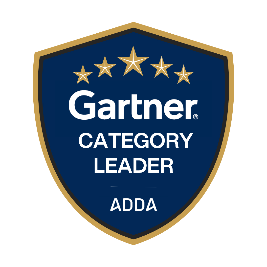 Gartner Category Leader — ADDA