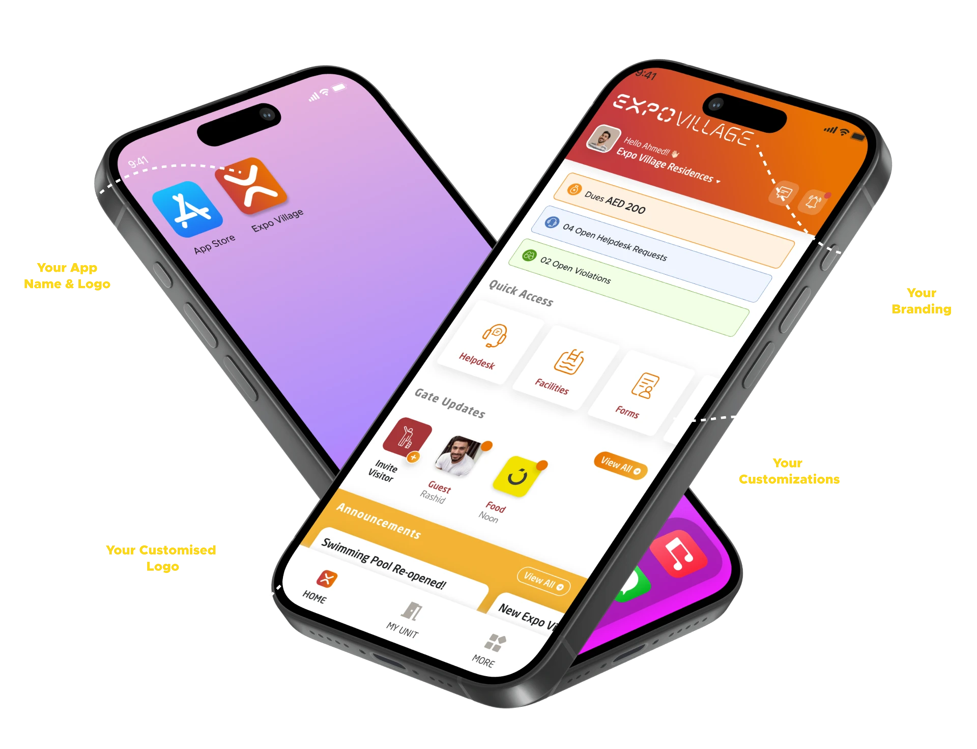 Your own branded resident app